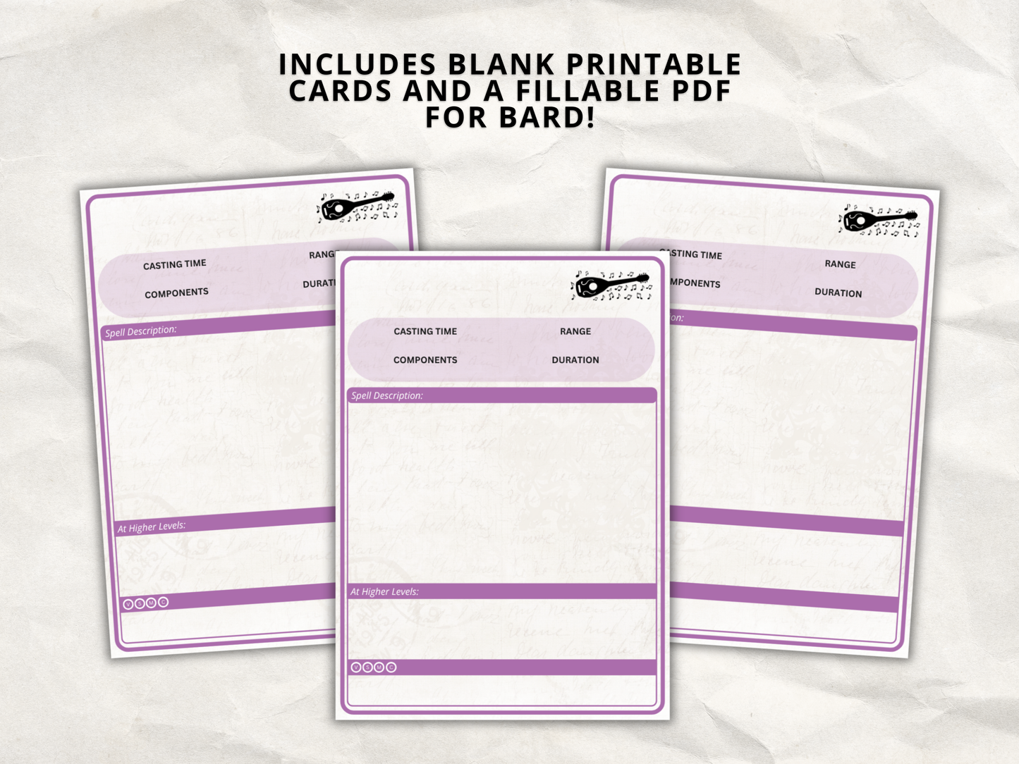 Bard Class Bundle