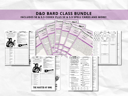 Bard Class Bundle