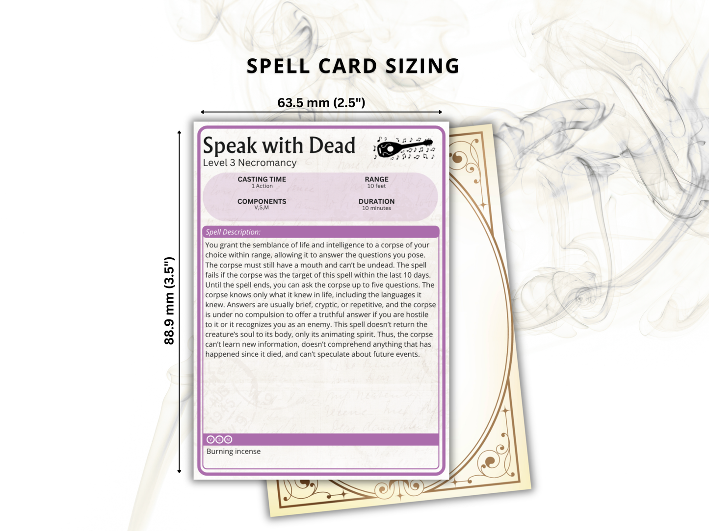 Complete DnD Spell Card Collection 5e 2024