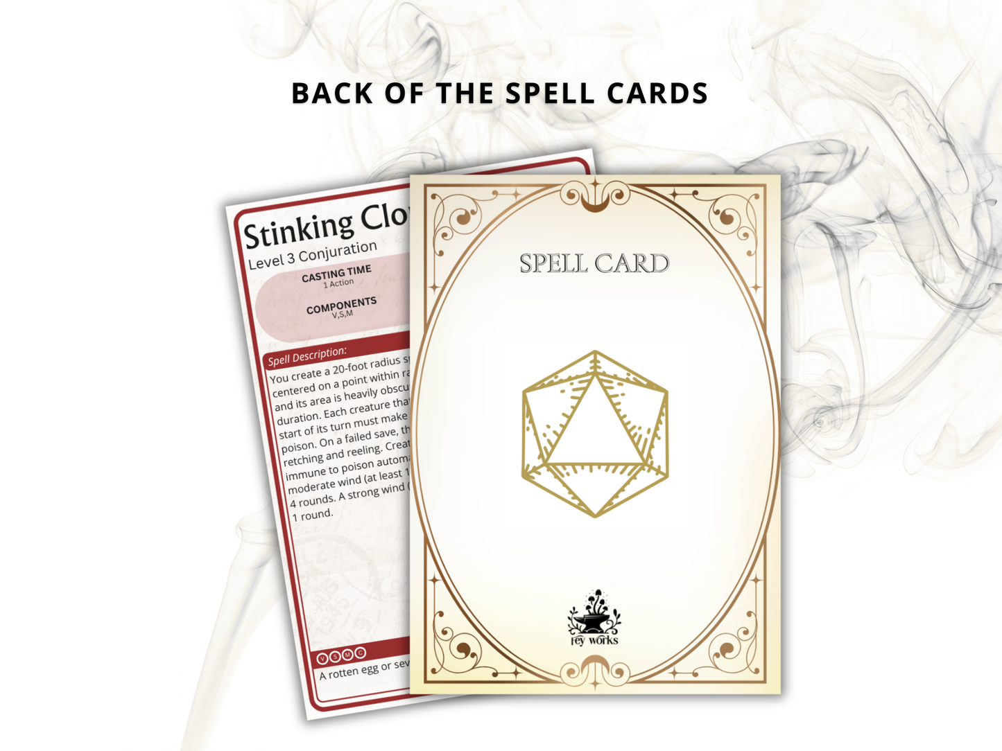 Complete DnD Spell Card Collection 5e 2024