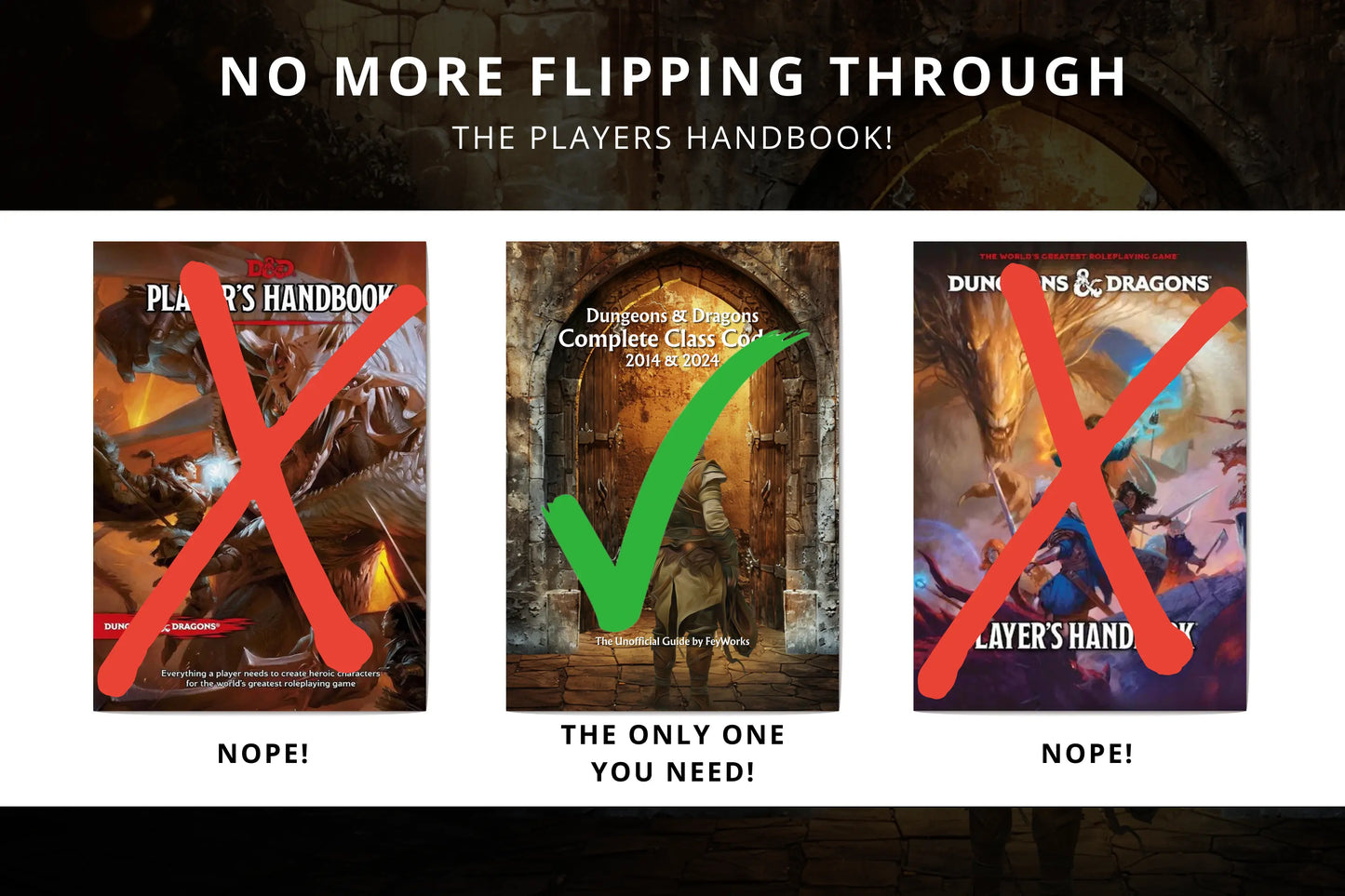 DnD Complete Class Codex 2014 & 2024 FeyWorks