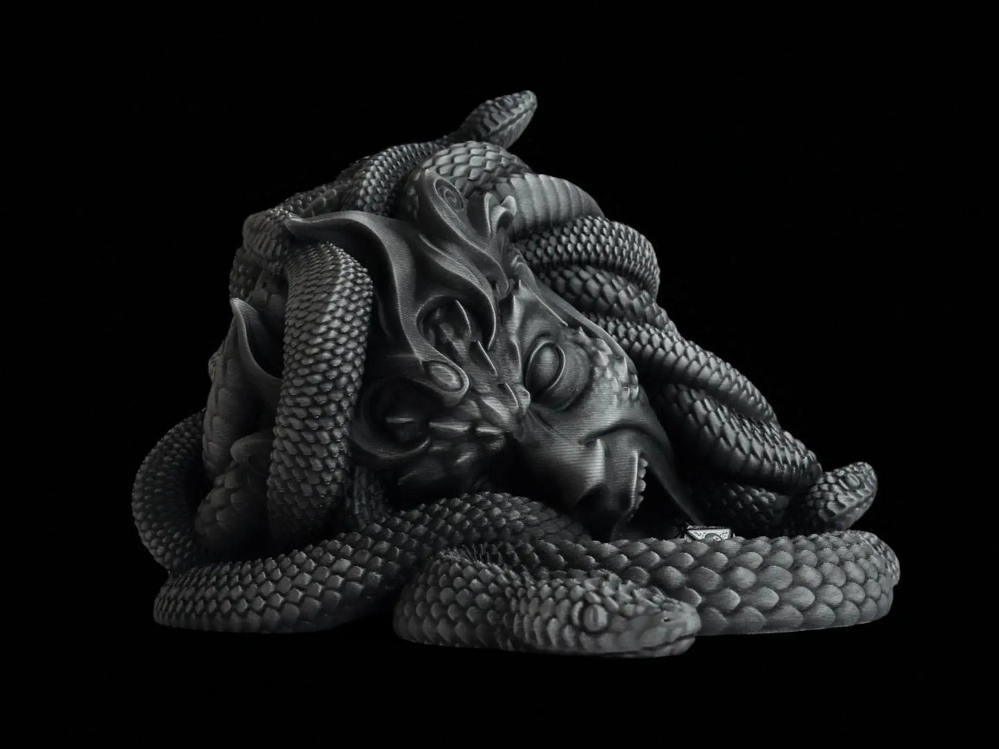 Medusa Stone Gorgon Dice Tower FeyWorks.co.uk
