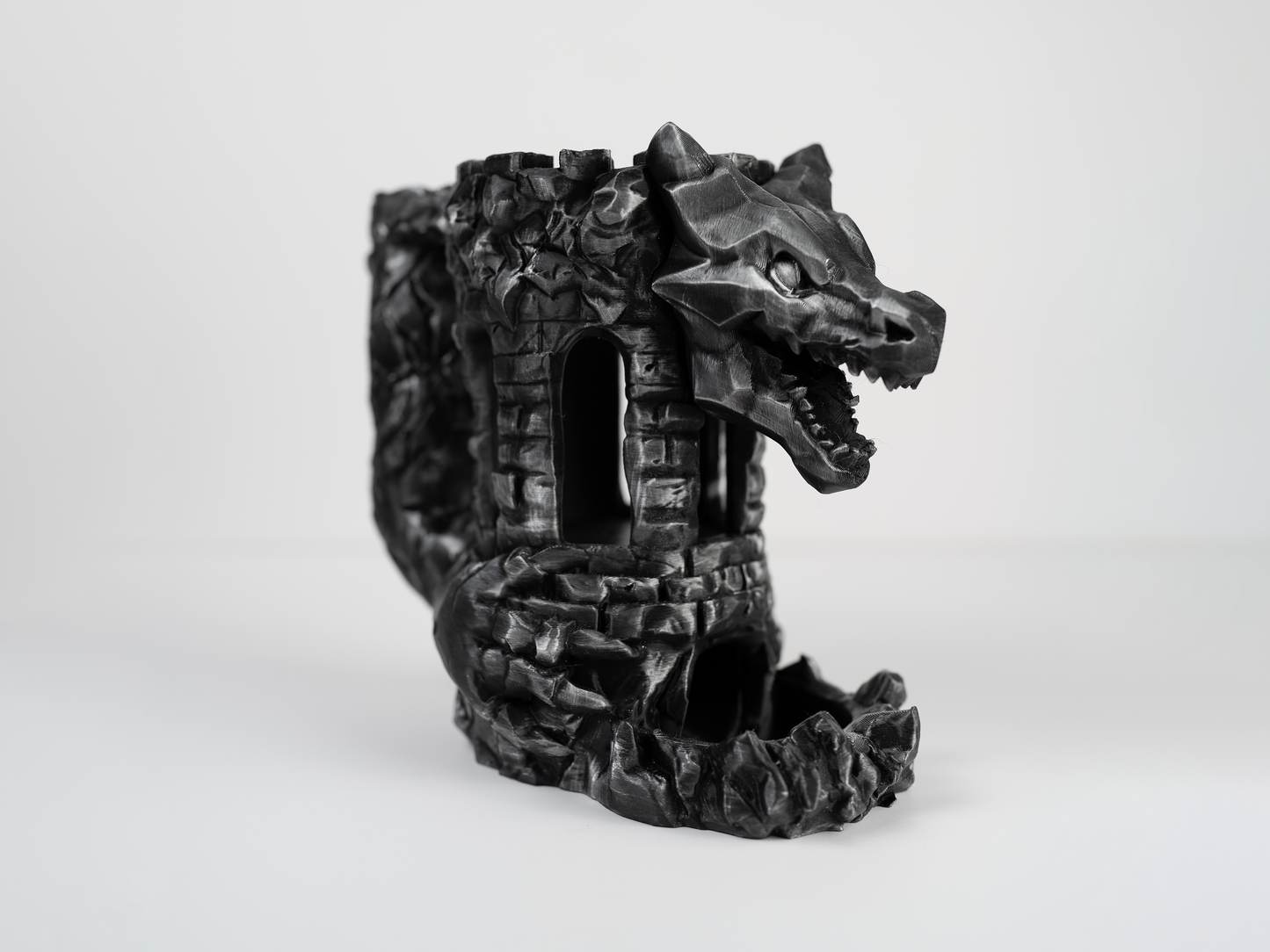 Dragon's Fortress Can Holder & Dice Tower