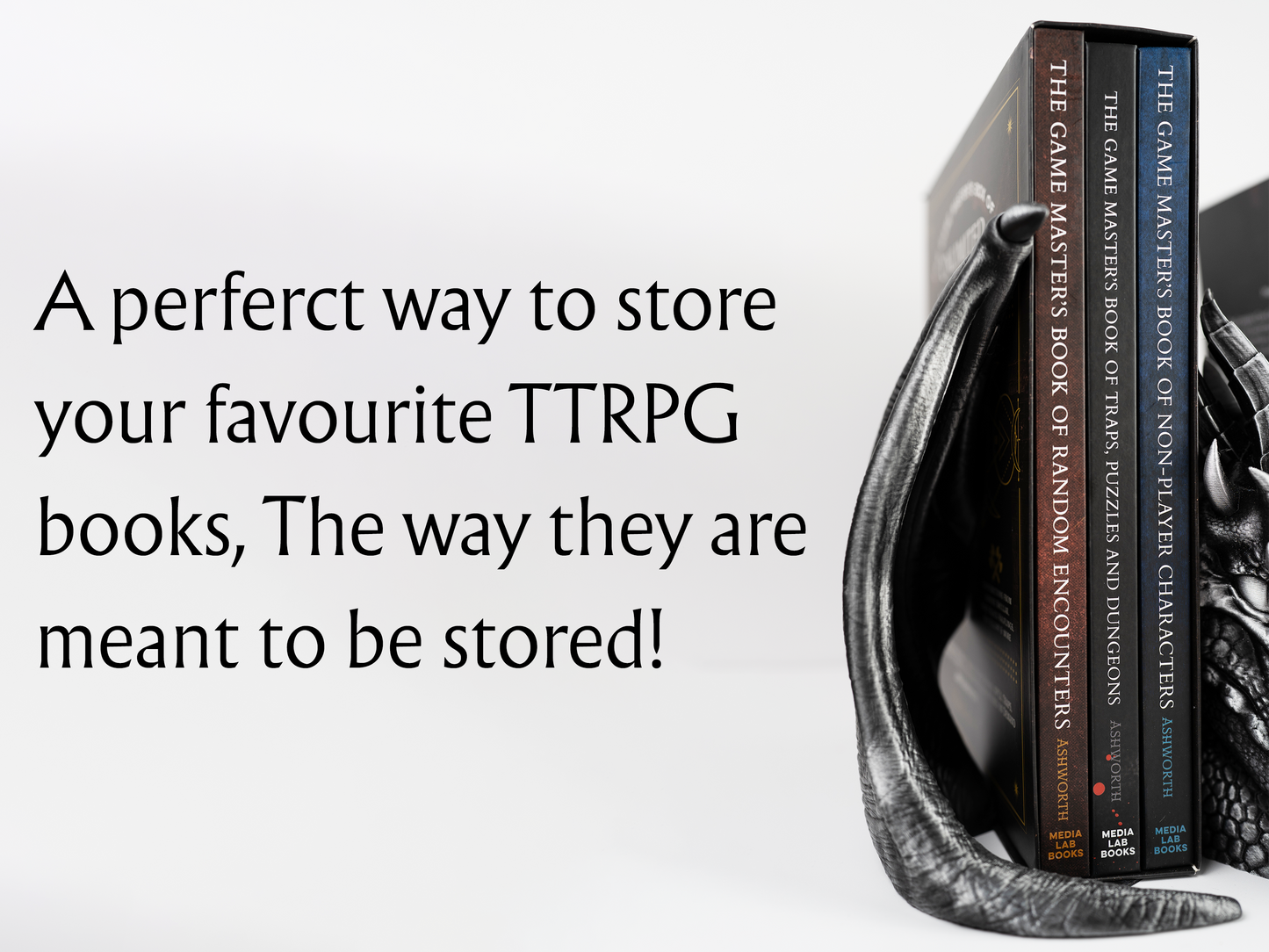 End of the Hoarde Dragon Bookends