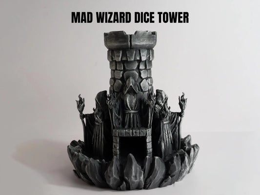 Mad Wizard's Dice Tower FeyWorks.co.uk
