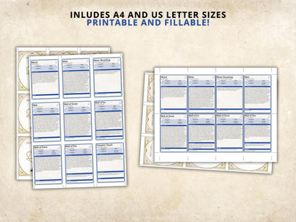Wizard DnD Spell Cards 5e 2014 FeyWorks.co.uk