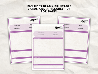 Bard Class Bundle