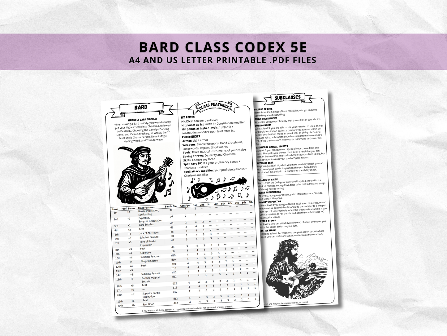 Bard Class Bundle
