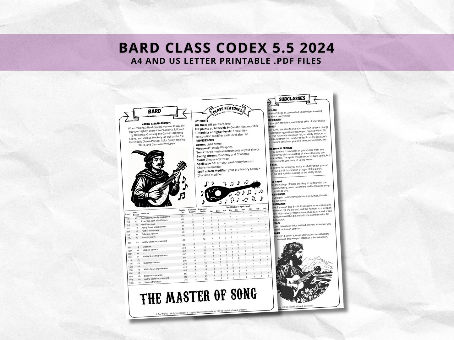 Bard Class Bundle