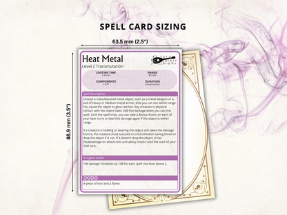 Bard DnD Spell Cards 5e 2024 FeyWorks.co.uk