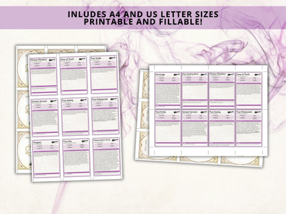 Bard DnD Spell Cards 5e 2024 FeyWorks.co.uk