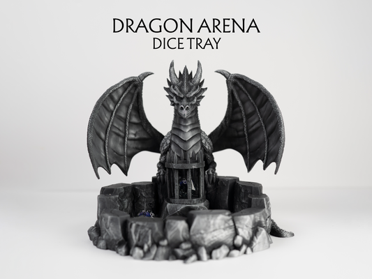 Dragon Arena Dice Tray with Dice Jail