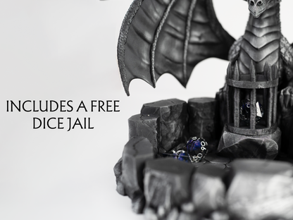 Dragon Arena Dice Tray with Dice Jail