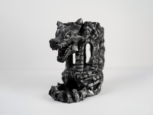 Dragon's Fortress Can Holder & Dice Tower