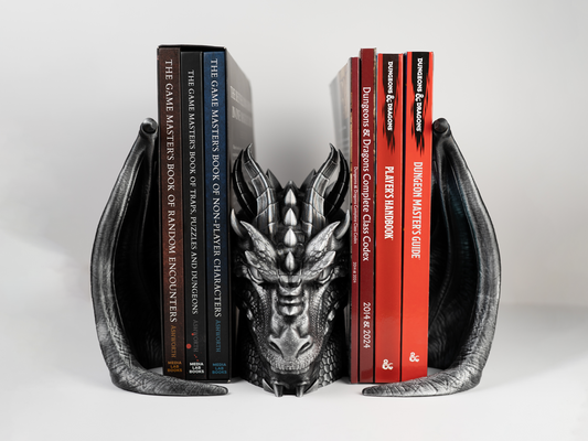 End of the Hoarde Dragon Bookends
