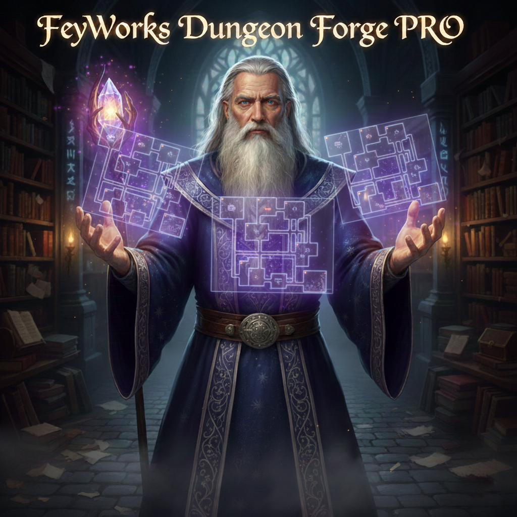 FeyWorks Dungeon Forge PRO License (Lifetime)