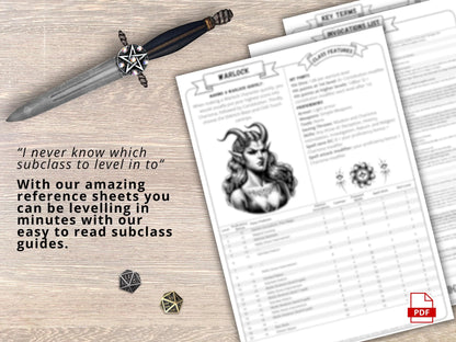 Warlock 5.5 2024 Reference Guide - Cheat Sheet FeyWorks.co.uk