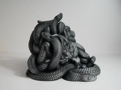 Medusa Stone Gorgon Dice Tower FeyWorks.co.uk