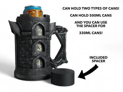 Boss Tower Can Holder FeyWorks.co.uk