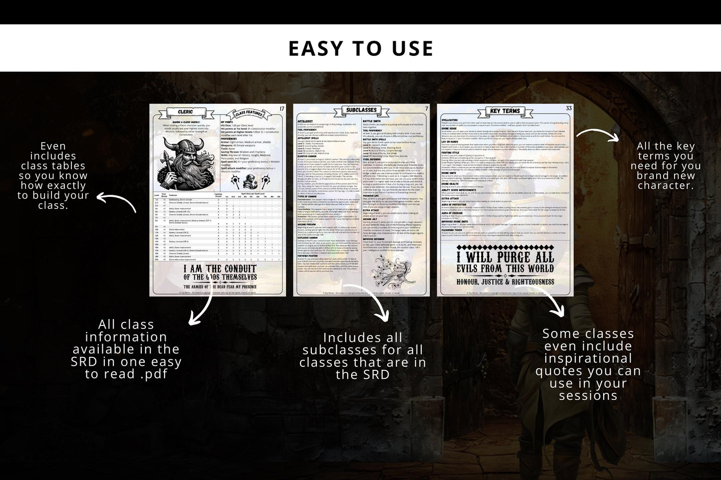 DnD 5e Class Codex: 2014 & 2024 Dungeons and Dragons Guide (PDF ebook)