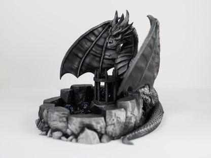 Dragon Arena Dice Tray with Jail: D&D Gaming Accessory
