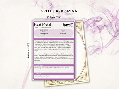 Bard Spell Cards 5e: Dungeons and Dragons 2024 (Digital Download)
