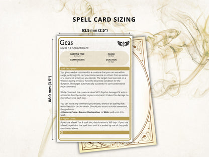 Paladin Spell Cards 5e: D&D Spell Book (Digital Download, 2024 Ruleset)