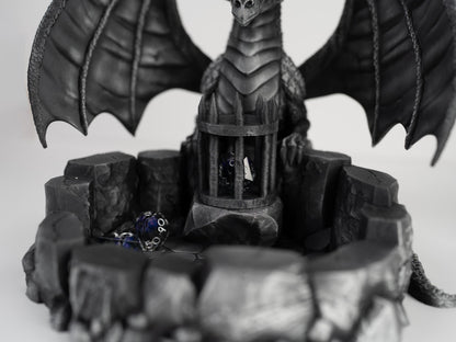 Dragon Arena Dice Tray with Jail: D&D Gaming Accessory