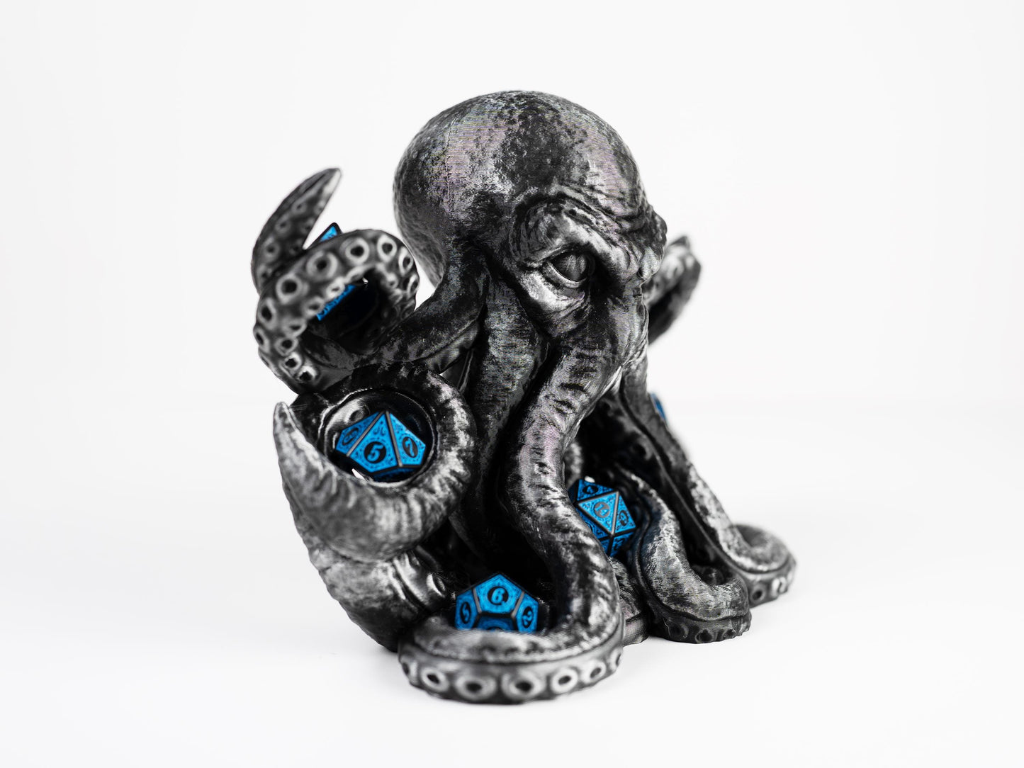 Tentacritical Kraken Dice Holder: 3D Printed Octopus DnD Accessory