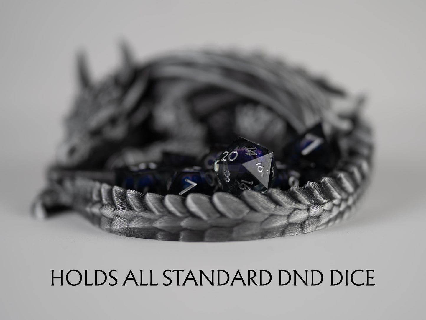 Sleeping Dragon Dice Holder: D&D Tabletop Accessory
