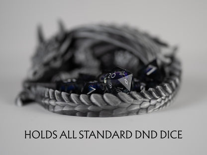 Sleeping Dragon Dice Holder: D&D Tabletop Accessory