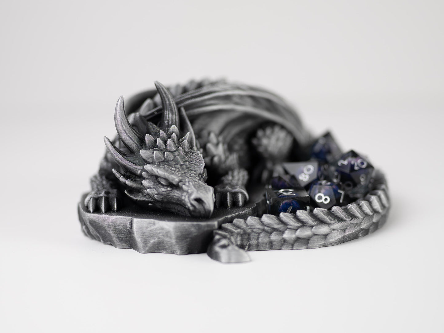 Sleeping Dragon Dice Holder: D&D Tabletop Accessory