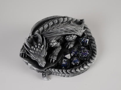Sleeping Dragon Dice Holder: D&D Tabletop Accessory