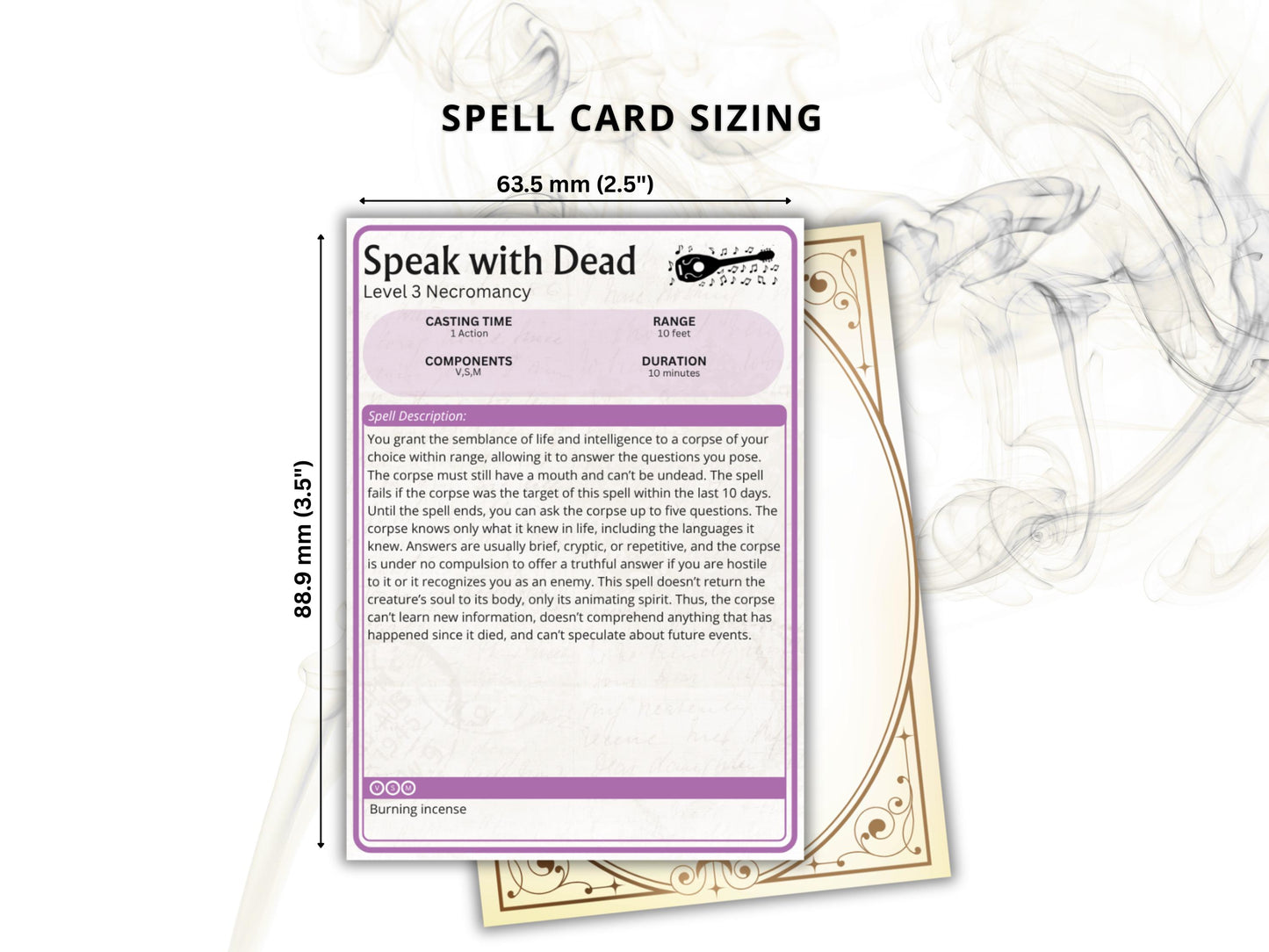 DnD 2024 Spell Cards Bundle, All Classes 5e (Digital Download)