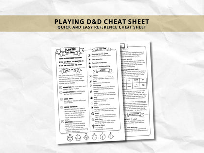 D&D Paladin Class Bundle: 5e, 5.5e Spell Cards, Cheat Sheet (Digital Download)