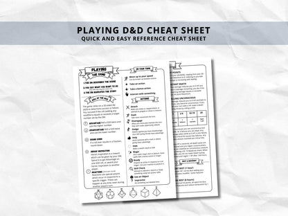 D&D Cleric Class Bundle: 5e, 5.5e Spell Cards, Cheat Sheet (Digital Download)