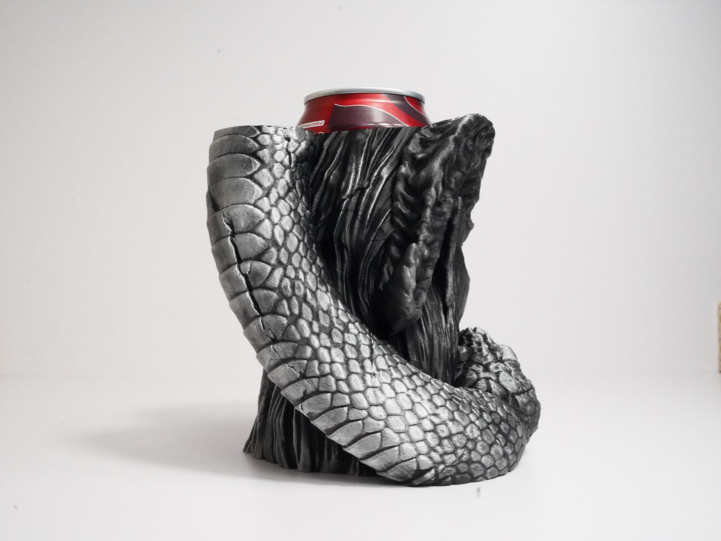 3D Printed Dice Tower & Can Holder: Infernal Gambit DnD Accessory