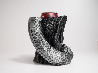 3D Printed Dice Tower & Can Holder: Infernal Gambit DnD Accessory