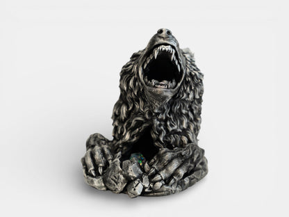 Wolf Bite Dice Tower | Feral TTRPG Accessory for D&D, 5e