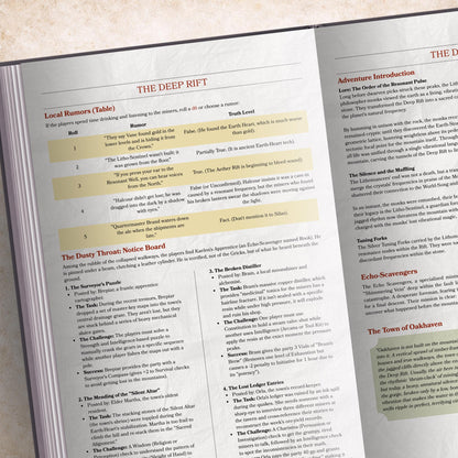 The Deep Rift 5e One-Shot Adventure – Levels 5-7, Printable VTT Maps