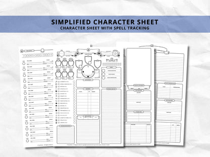 D&D Wizard Class Bundle: 5e, 5.5e Spell Cards, Cheat Sheet (Digital Download)