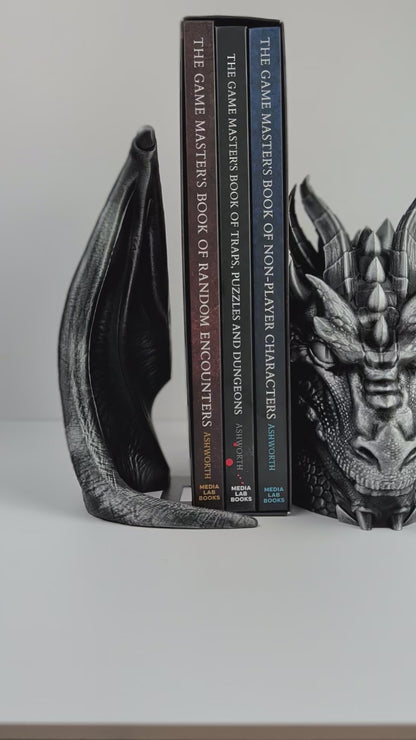 End of the Hoarde Dragon Bookends